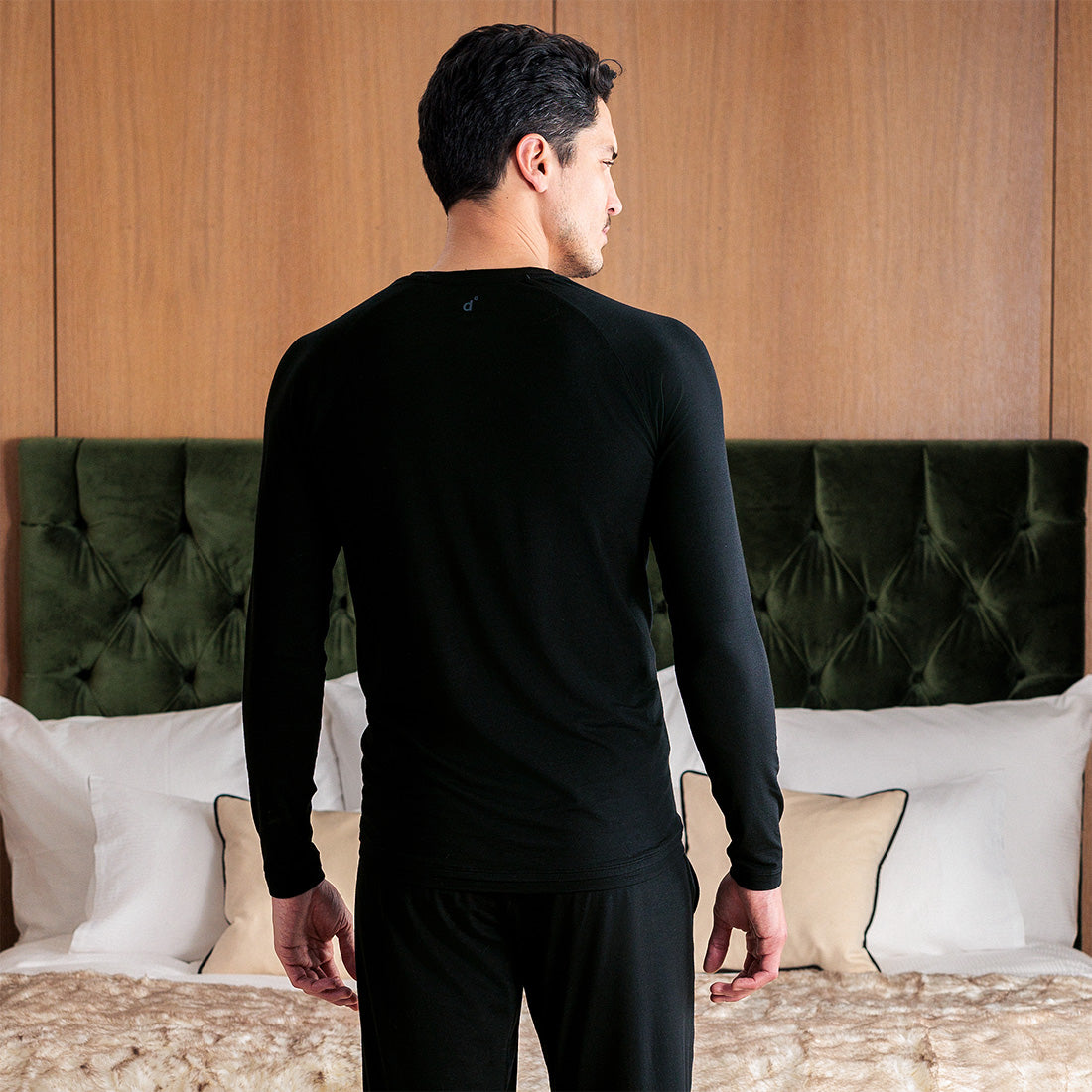 Thermal pajamas mens || Black