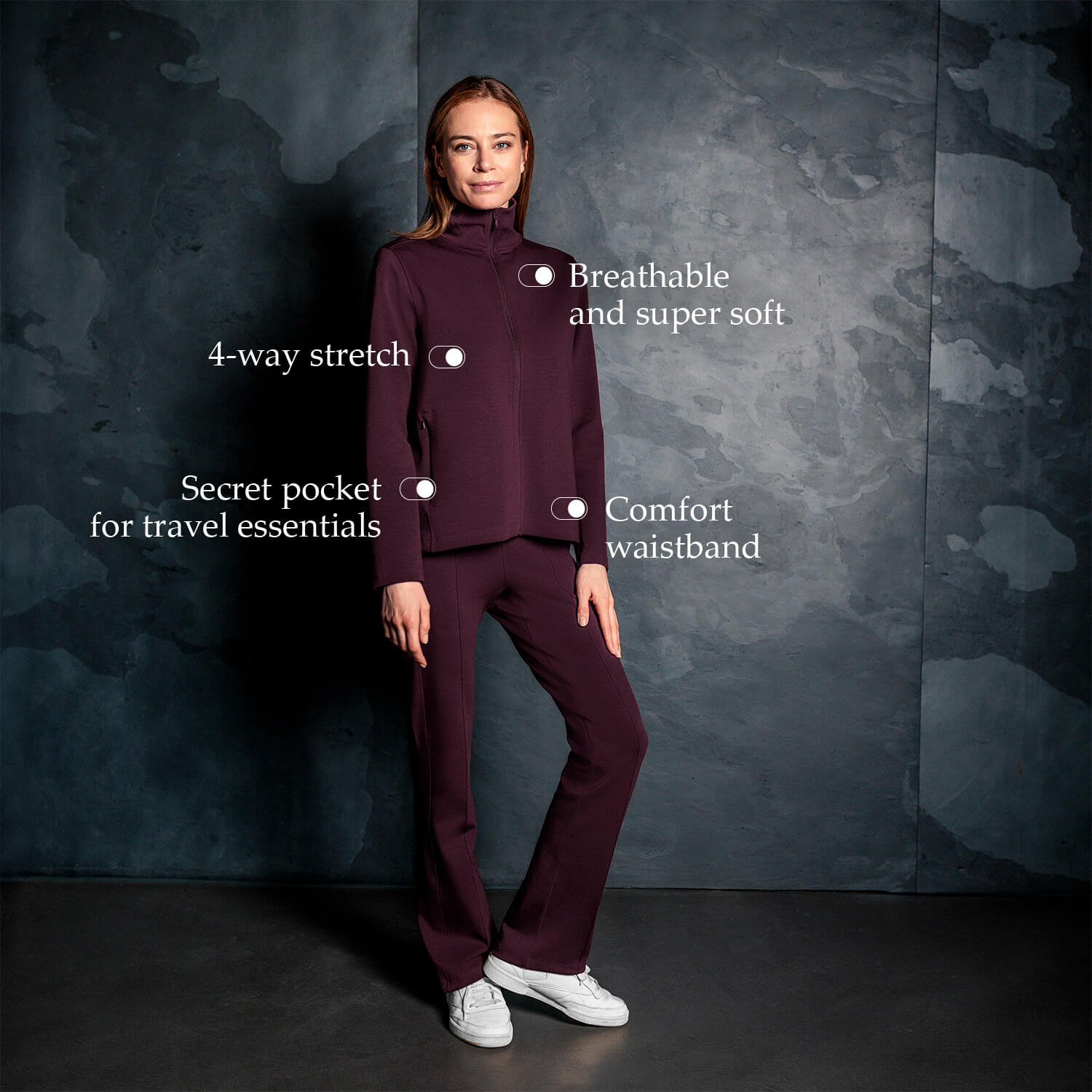 Travel jacket women || Mulberry