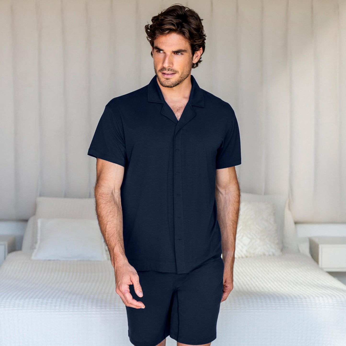 Classic sleep top men || Navy blue