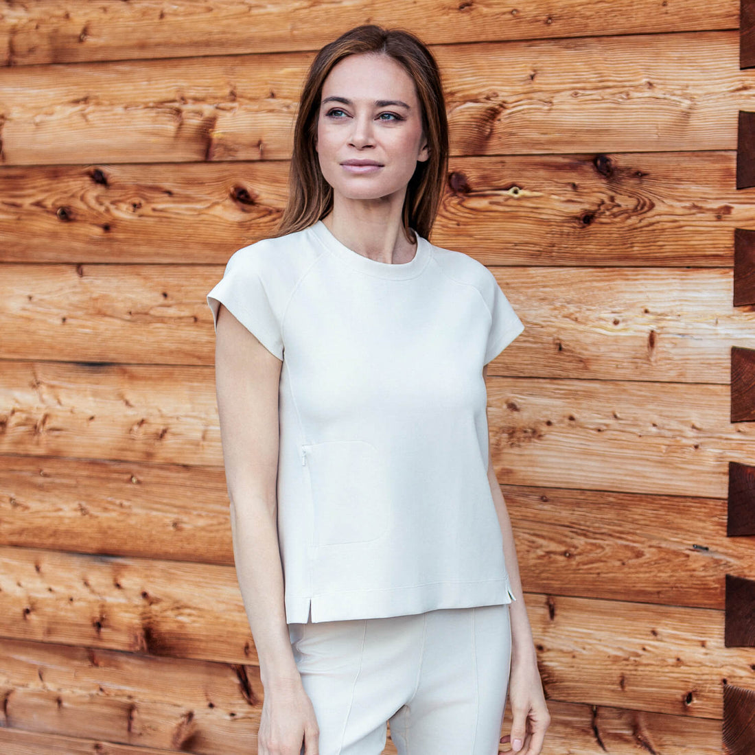 Comfortable travel clothing women || Sandstone