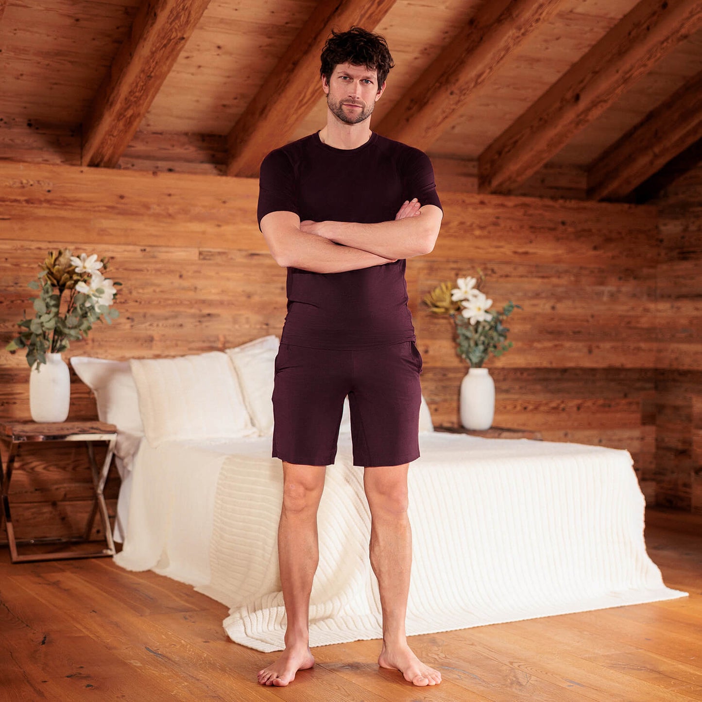 Gift set pajamas men || Mulberry