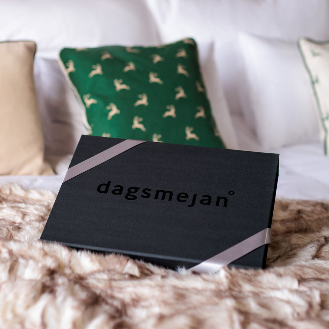 Pajamas loose fit gift set || Deep grey