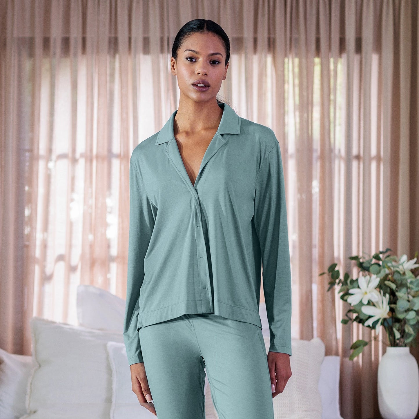Pajama women || Frosted sage