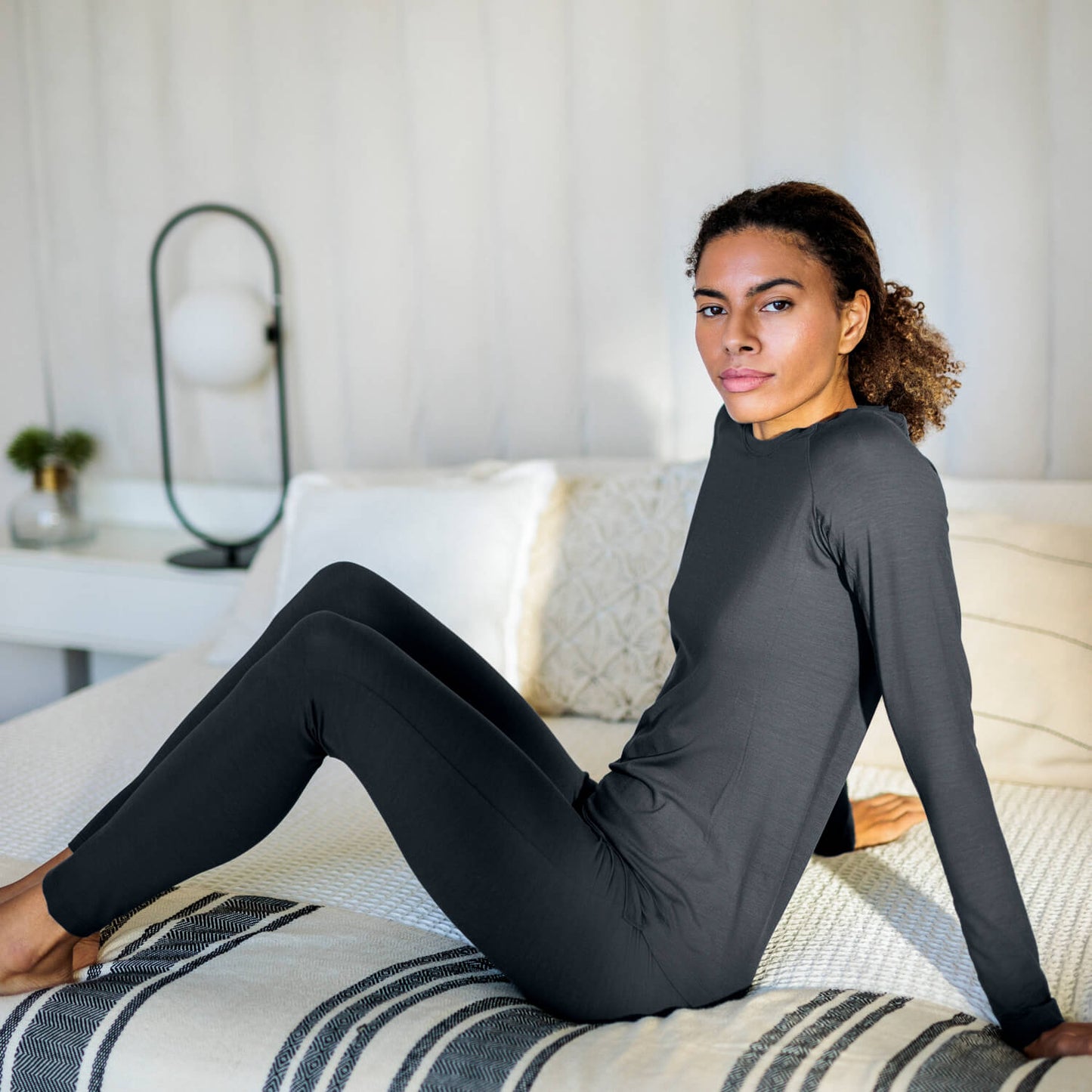 Leggings Recovery Women || Grey night