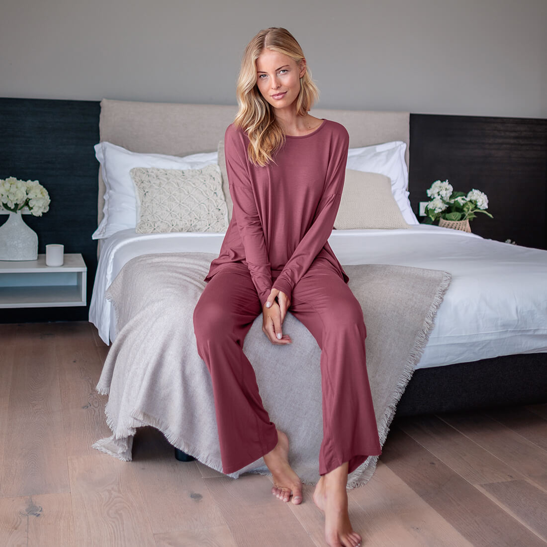 Pajamas pants || Maroon