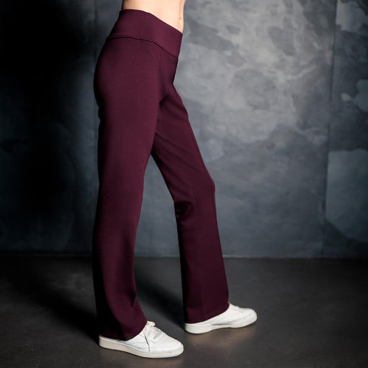 Comfortable travel pants women || Mulberry