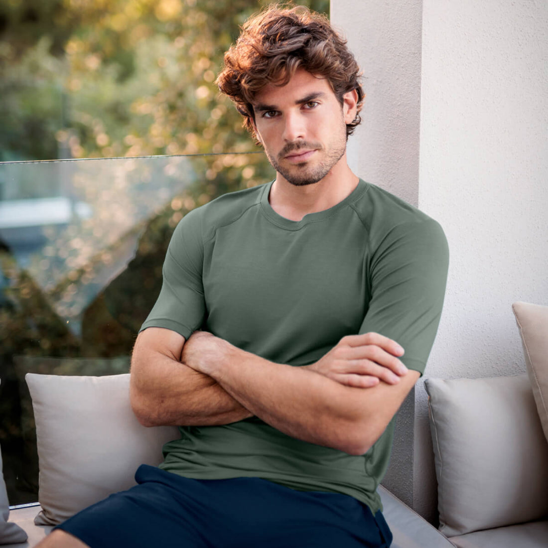 Balance t-shirt men || Balsam green