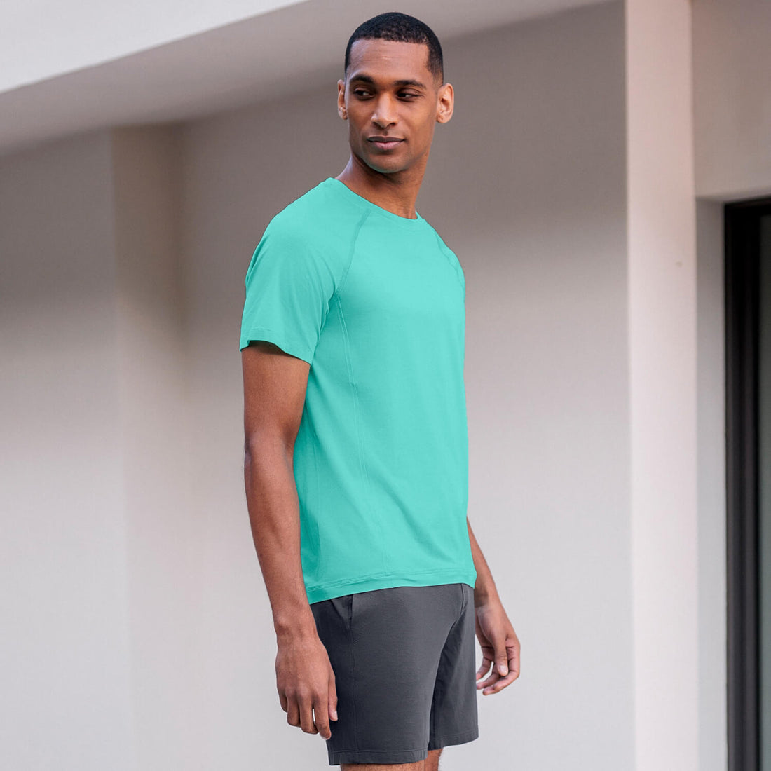 Sleep t-shirt men || Turquoise