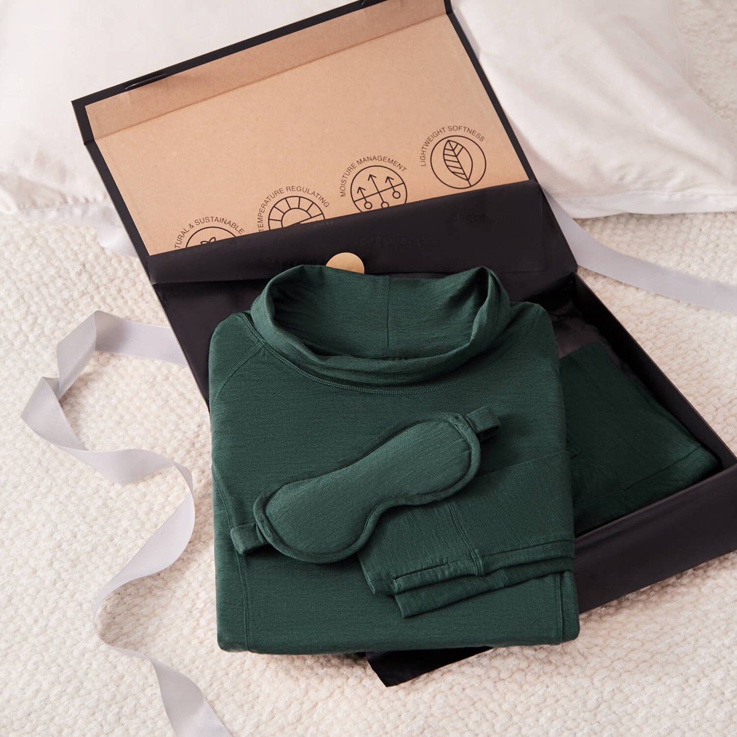 Gift set pajamas || Emerald