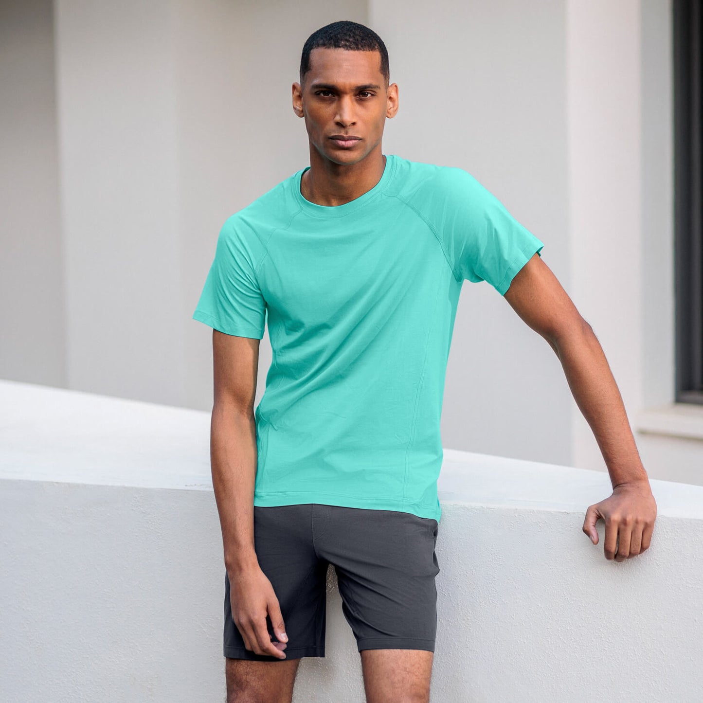 Sleep t-shirt men || Turquoise