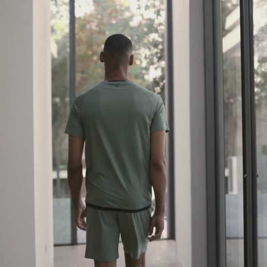 Cooling pajamas mens || Sage