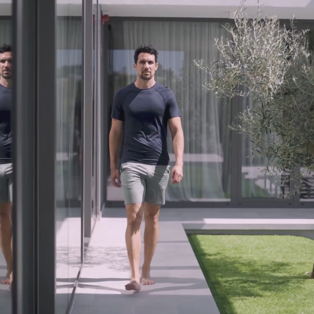 Cooling pajamas mens || Navy blue